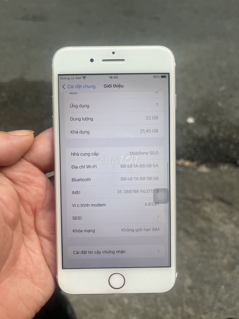 Ip 7plus máy qt. Mua bán Điện thoại tại Thành phố Thủ Đức Tp Hồ Chí Minh được đăng bởi Đặng tấn thiện hình 1