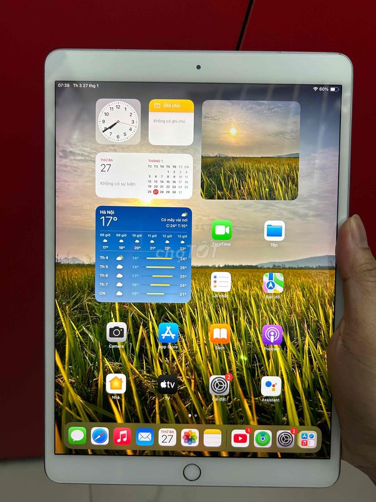 Apple iPad Air 3 64GB 4G Bạc. Mua bán Máy tính bảng tại Quận 8 Tp Hồ Chí Minh được đăng bởi Toan mobile hình 1