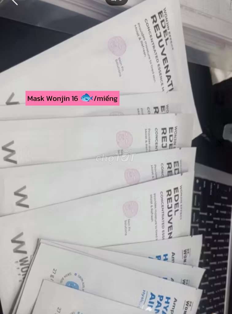 Mặt nạ Wonjin Effect Edel Rejuvenati. Mua bán Phụ kiện thời trang khác tại Thành phố Dĩ An Bình Dương được đăng bởi Thư Nguyễn hình 1