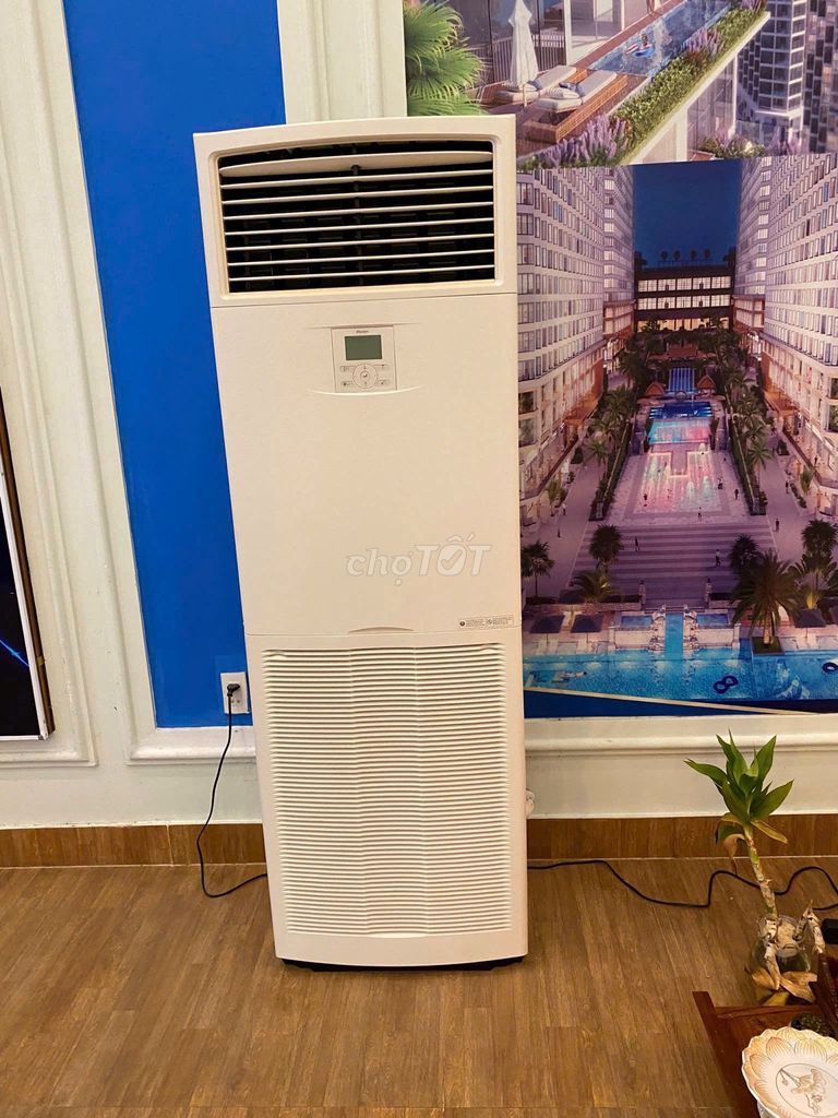 Máy lạnh đứng Daikin 5 HP, máy mới 99%