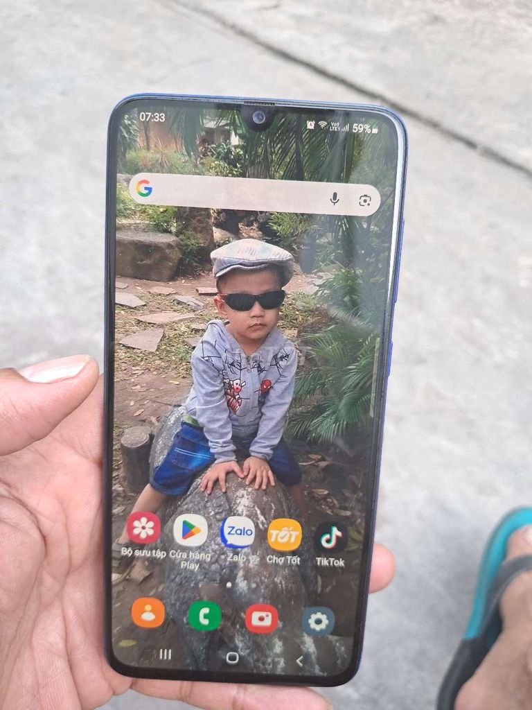 Samsung A70 Xanh zin. Mua bán Điện thoại tại Quận Bình Tân Tp Hồ Chí Minh được đăng bởi Hông châu hình 1