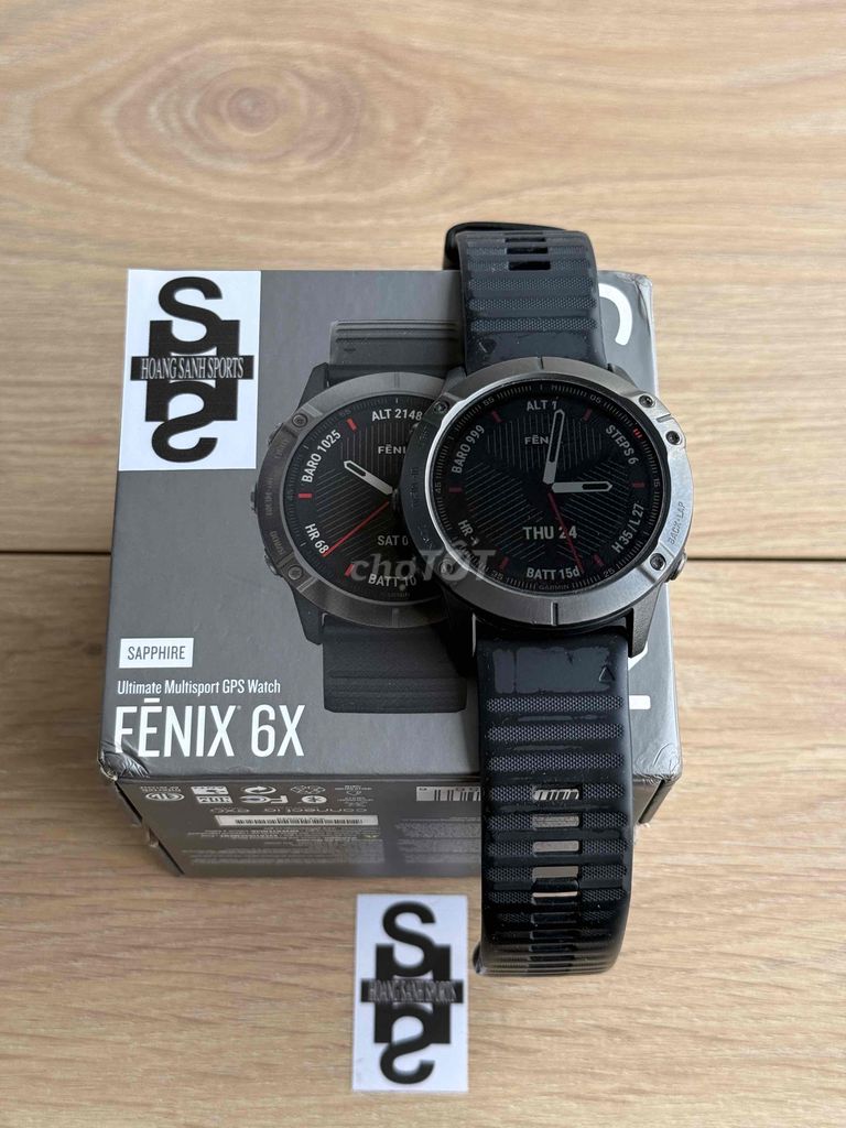 GARMIN FENIX 6X SAPPHIRE FULLBOX