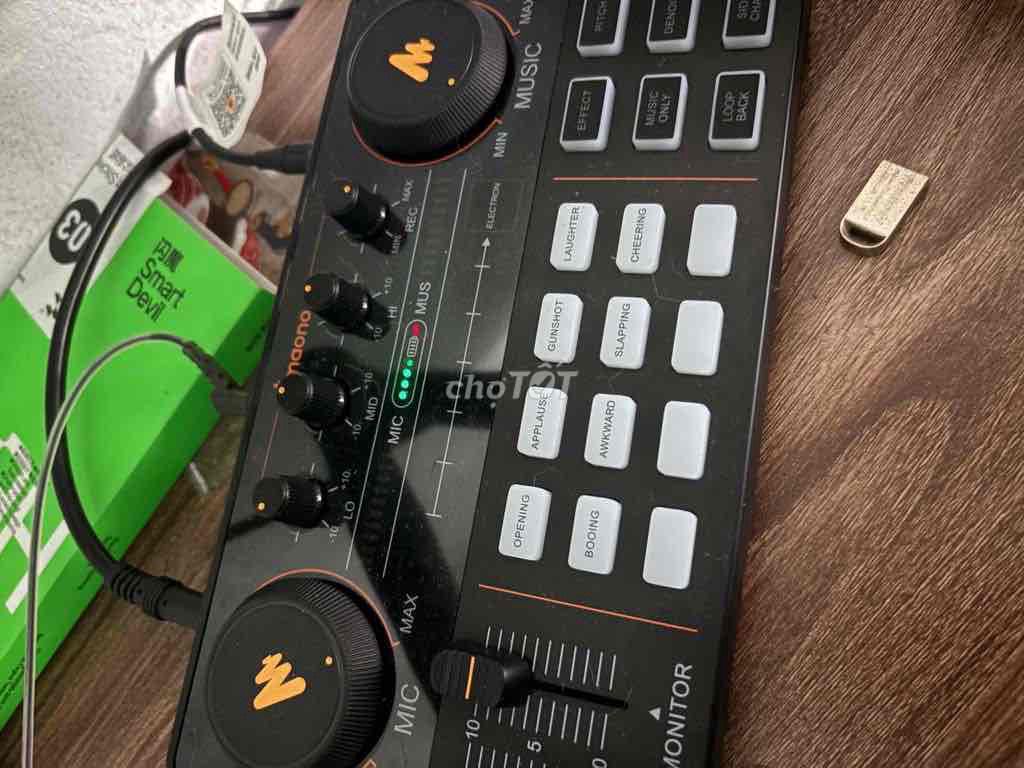 Sound card Maono AM200 Đen. Mua bán Tivi, Âm thanh tại Huyện Hoài Đức Hà Nội được đăng bởi Vũ Quyền Minh hình 1