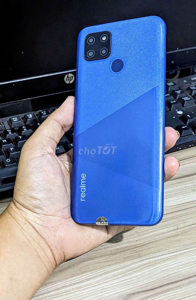 Realme V3 5G 8/256 dimensity 720. Mua bán Điện thoại tại Thị xã Tân Châu An Giang được đăng bởi Panda iStore hình 1