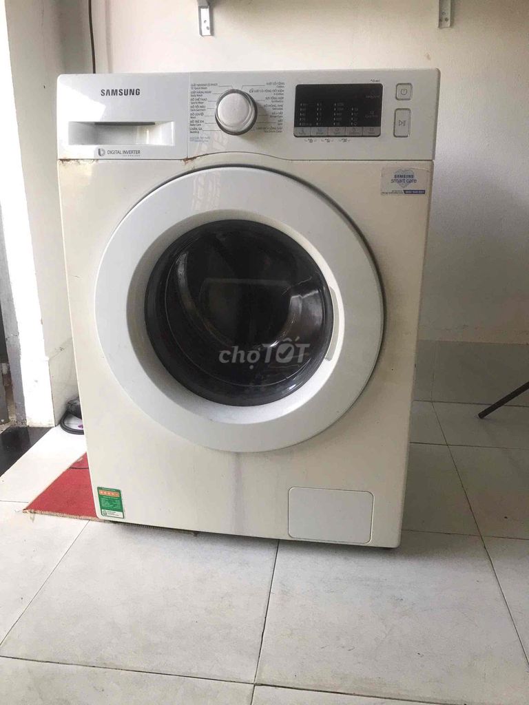 Máy giặt Samsung 8kg cửa trước. Mua bán Máy giặt tại Quận Ninh Kiều Cần Thơ được đăng bởi A Hào  hình 1