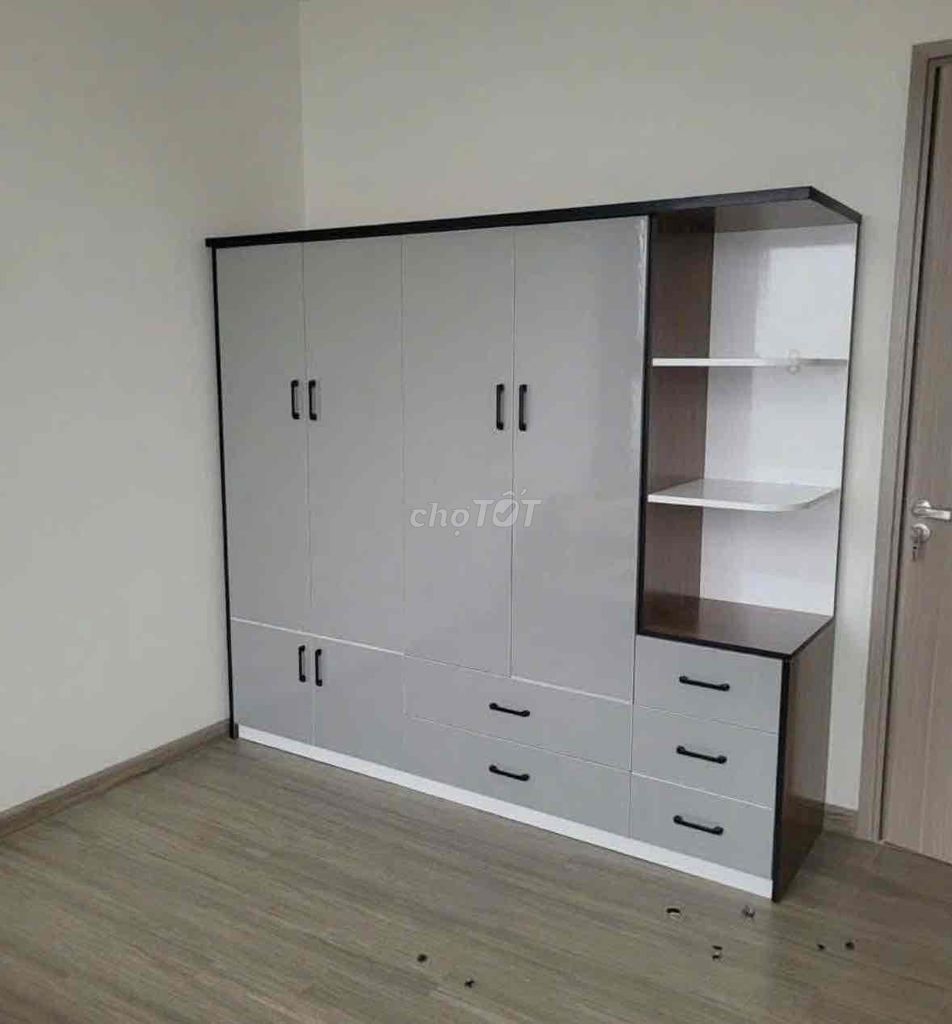 Tủ quần áo Nhựa Đài Loan Xám Đen 2m05. Mua bán Tủ, kệ gia đình tại Quận Bình Tân Tp Hồ Chí Minh được đăng bởi Hong Le hình 1
