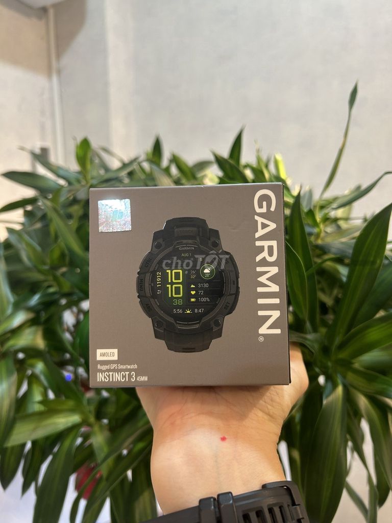 Garmin Instinct 3 Đen 45mm. Mua bán Thiết bị đeo thông minh tại Quận Phú Nhuận Tp Hồ Chí Minh được đăng bởi Chị Yến  hình 1