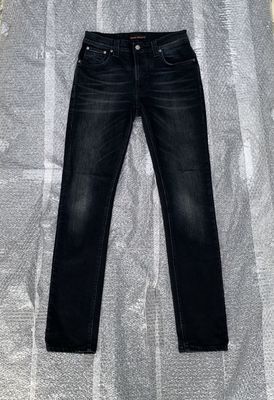 Jeans NUDIE ITALY xanh than đậm, size 30, FREESHIP