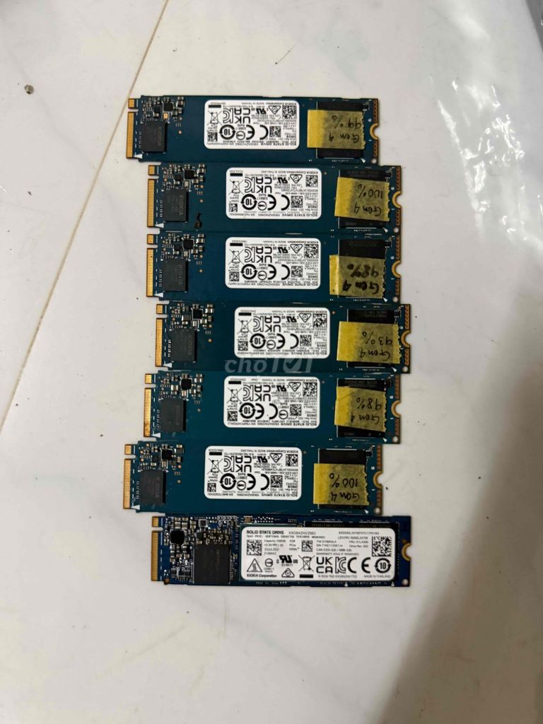 Ổ cứng SSD Kioxia KXGBAZNV258G 256GB NVMe. Mua bán Linh kiện (RAM, Card...) tại Huyện Châu Thành Bến Tre được đăng bởi Phan thanh huy hình 1