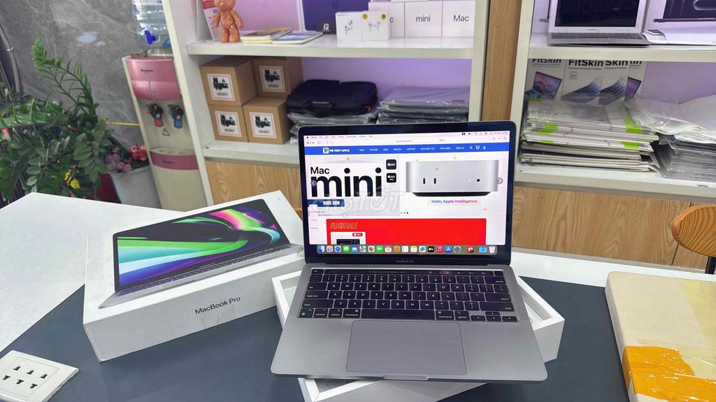 Macbook Pro 13inch: M1/16GB/256GB - Gray. Mua bán Laptop tại Quận Thanh Khê Đà Nẵng được đăng bởi Tín Phát Apple hình 1