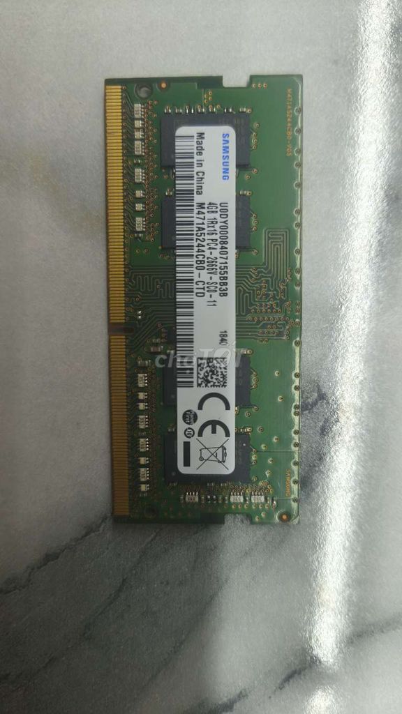 RAM Samsung DDR4 4GB 2666MHz. Mua bán Laptop tại Quận Ngũ Hành Sơn Đà Nẵng được đăng bởi Trương Trọng Tấn  hình 1