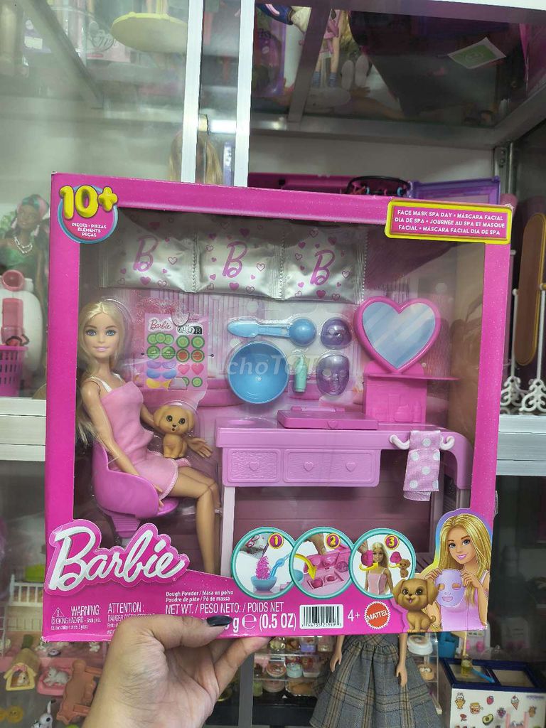 Búp bê Barbie Nữ Hồng Nhựa