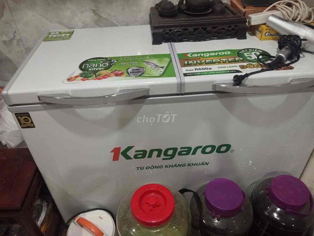 Tủ đông Kangaroo KGFZ399IC1 Trắng. Mua bán Tủ lạnh tại Quận Ba Đình Hà Nội được đăng bởi Hoàngle hình 1
