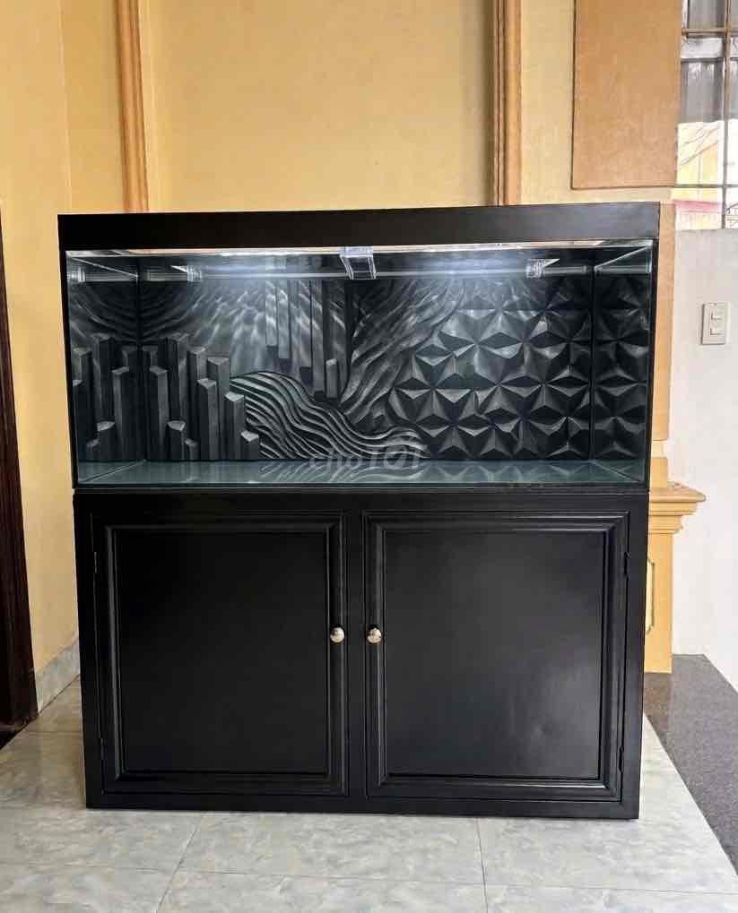Bể cá cảnh Kính 12ly Đen 120x50cm. Mua bán Phụ kiện, Thức ăn, Dịch vụ tại Thành phố Thanh Hóa Thanh Hóa được đăng bởi Tùng Nguyễn hình 1