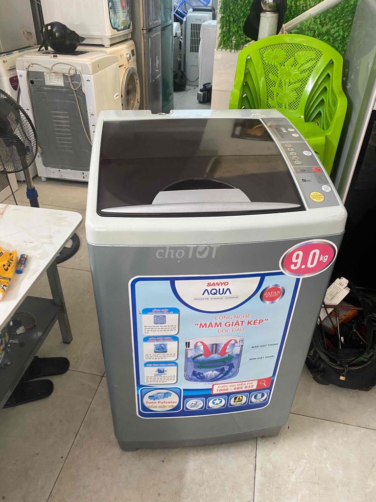 máy giặt sanyo 9kg đã qua sử dụng