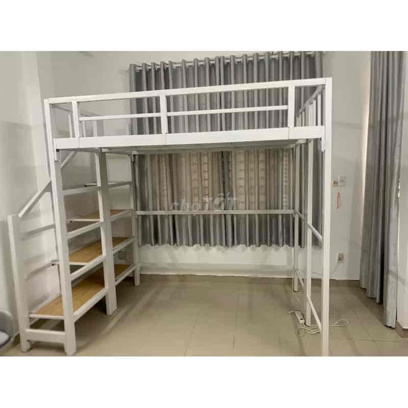 Giường 1 tầng 1m x 2m Trắng Khá mới. Mua bán Giường, chăn ga gối nệm tại Quận 1 Tp Hồ Chí Minh được đăng bởi Tên chưa cung cấp hình 1