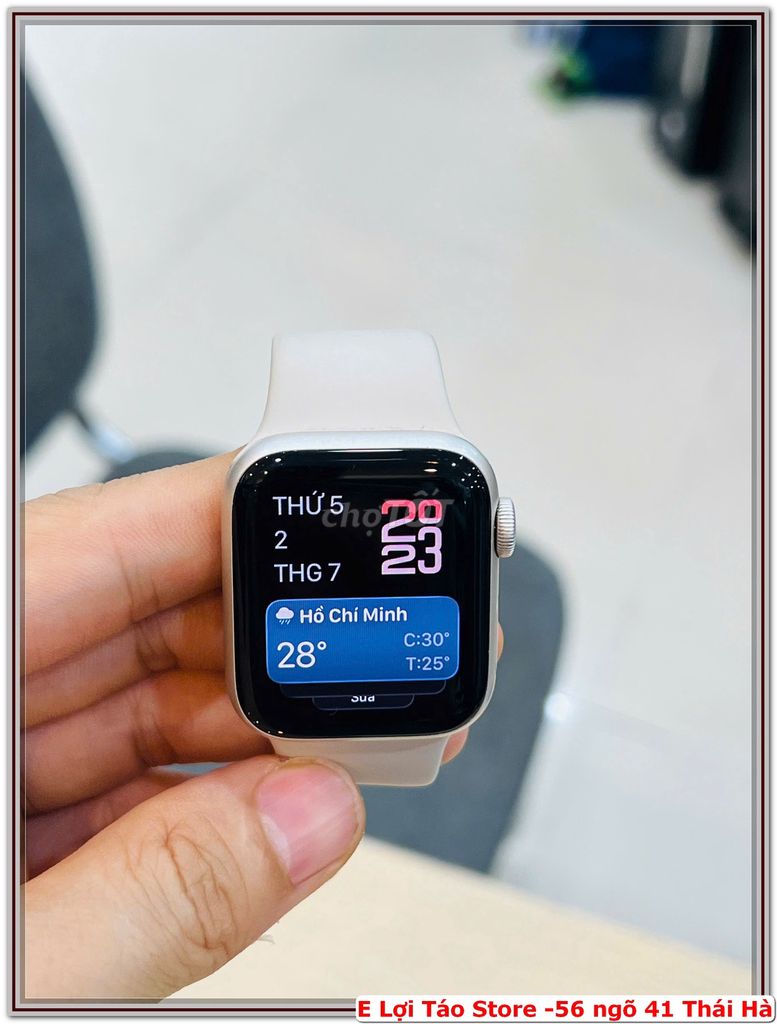 E pass Apple Watch SE 2 40mm CHÍNH HÃNG PIN 99%. Mua bán Thiết bị đeo thông minh tại Quận Đống Đa Hà Nội được đăng bởi Nguyễn Tiến Lợi hình 1