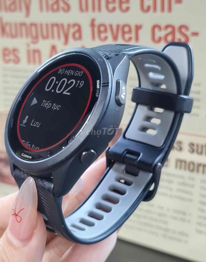 Đồng hồ Garmin Foreruner 265  Máy đẹp 98, full cn