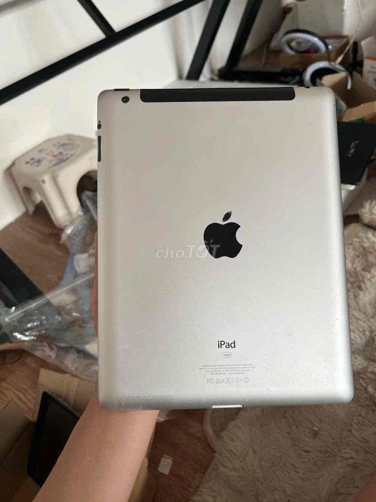 ipad 3, 16g,full cn,sim ok,ios9. Mua bán Máy tính bảng tại Thành phố Thủ Dầu Một Bình Dương được đăng bởi Phước Mobile hình 1