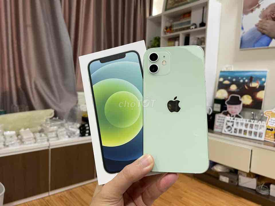 iPhone 12 FULLBOX màu GREEN 128G chất  APPLE 2023. Mua bán Điện thoại tại Quận Thanh Xuân Hà Nội được đăng bởi Nguyễn Huy Dũng hình 1