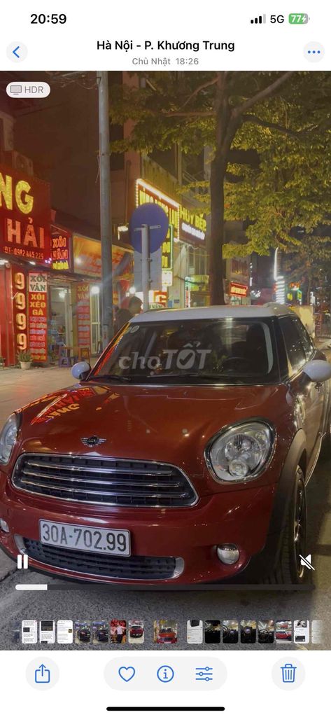 MINI Countryman 2014 - 110000 km. Mua bán Ô tô tại Quận Cầu Giấy Hà Nội được đăng bởi long luxury hình 4