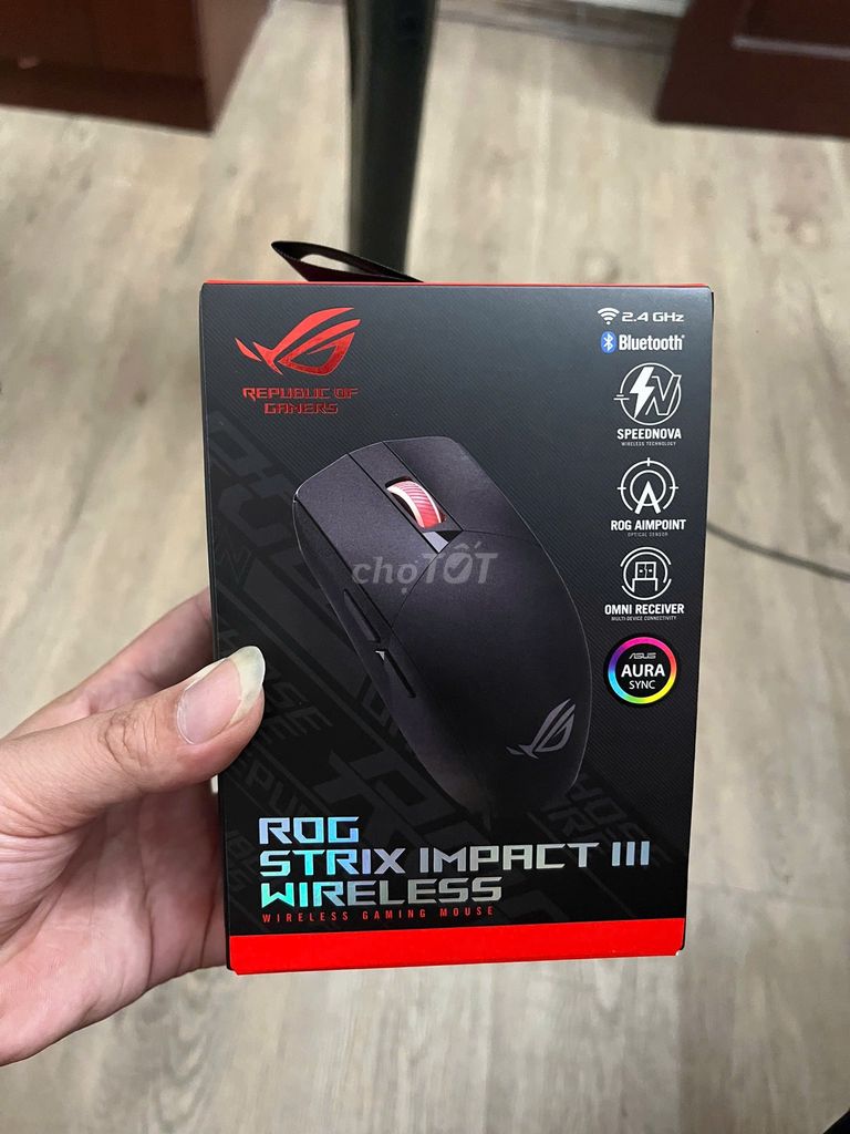 Chuột không dây Gaming Asus ROG Strix Impact . Mua bán Phụ kiện (Màn hình, Chuột...) tại Quận Thanh Xuân Hà Nội được đăng bởi Tuấn hình 1