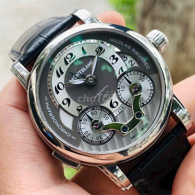 Montblanc 102337 Nicolas Rieussec Grey Dial