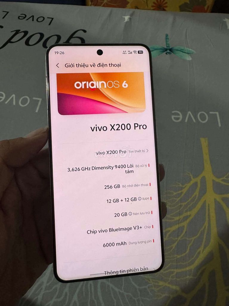 Vivo X200 Pro 5G 256GB Titan giao lưu. Mua bán Điện thoại tại Thành phố Biên Hòa Đồng Nai được đăng bởi Long Huynh hình 1