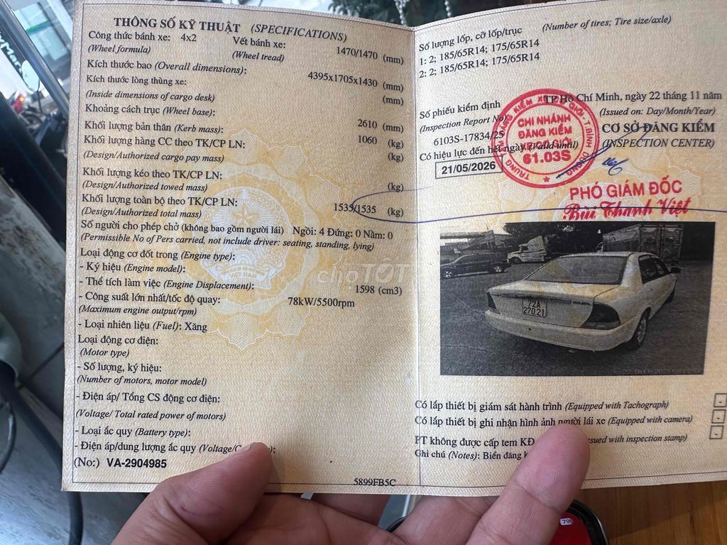 Ford Laser 2000 1.6L Số sàn Trắng. Mua bán Ô tô tại Thành phố Thủ Dầu Một Bình Dương được đăng bởi Ô TÔ CŨ BÌNH DƯƠNG hình 15