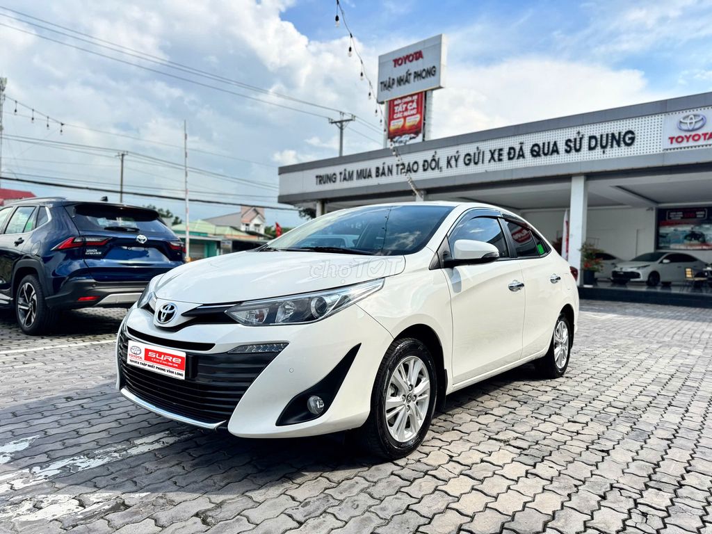 Vios G trắng số tự động 2020, 1 chủ đi 42.000km. Mua bán Ô tô tại Huyện Long Hồ Vĩnh Long được đăng bởi Quốc Tuấn Toyota hình 2