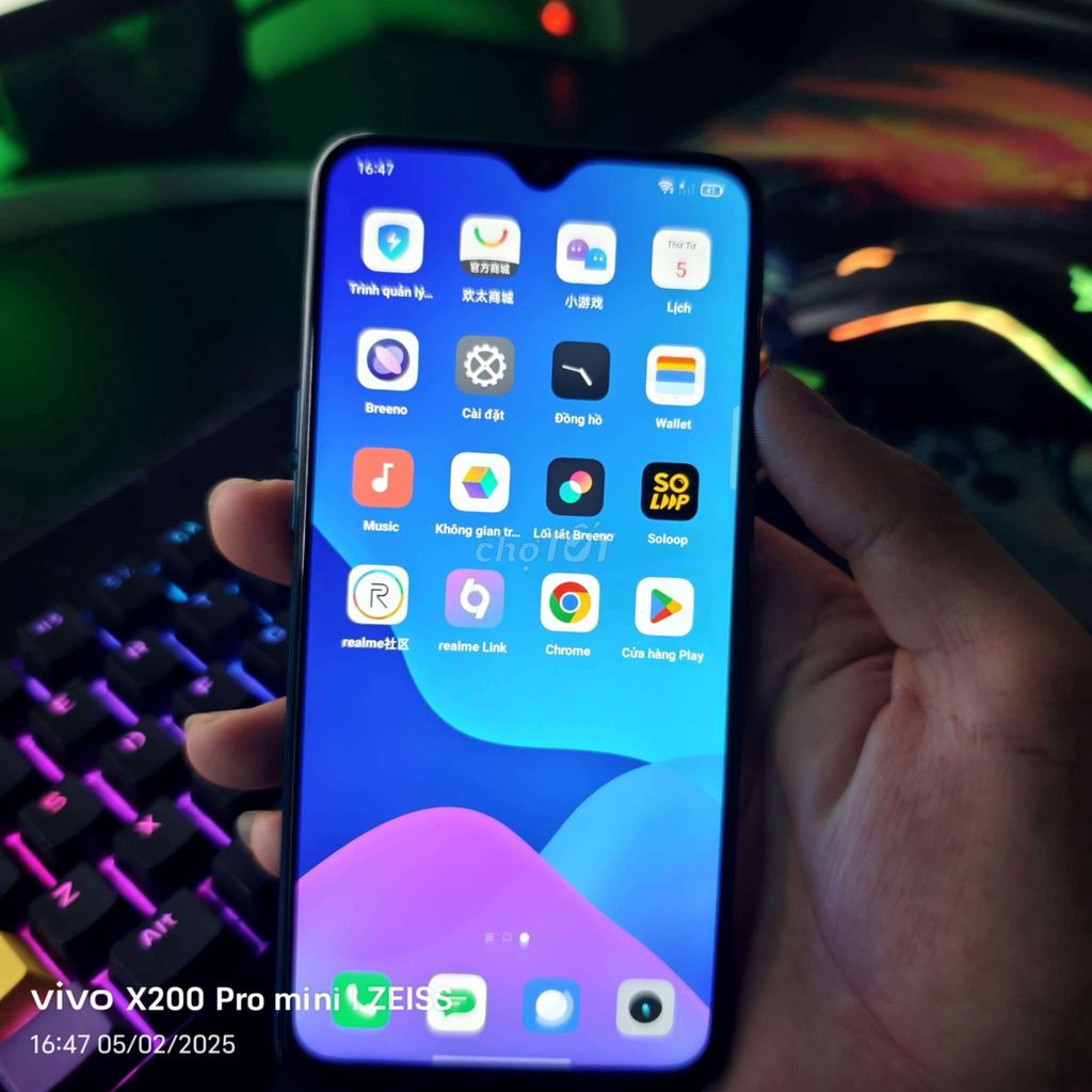 Realme Q Snap 712 Chiến LQ máy zin all