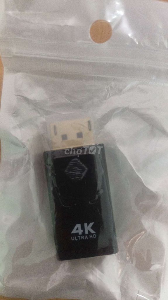 Đầu chuyển DisplayPort sang HDMI 4K Đen Mới. Mua bán Phụ kiện (Màn hình, Chuột...) tại Thành phố Thủ Đức Tp Hồ Chí Minh được đăng bởi Quang Nhat hình 1