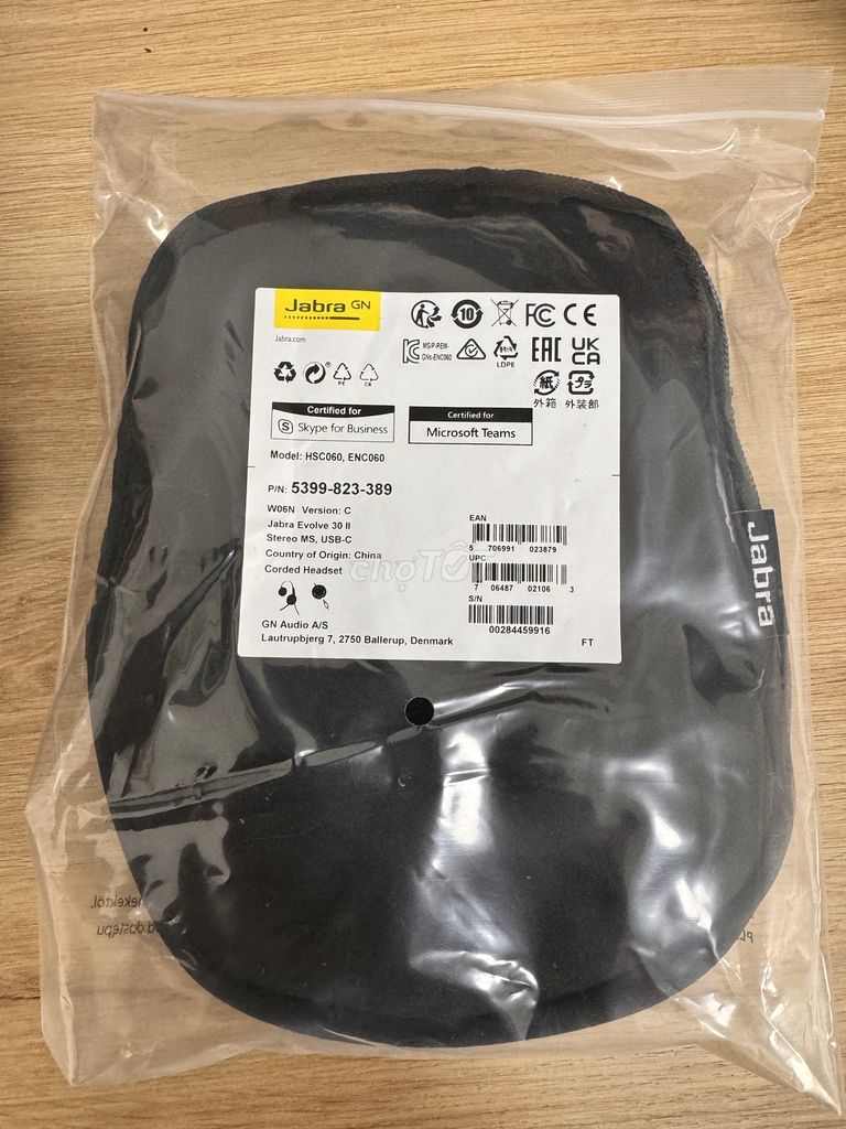 Tai nghe call center Jabra Evolve 30 Stereo. Mua bán Tivi, Âm thanh tại Quận 4 Tp Hồ Chí Minh được đăng bởi Quoc Tuan hình 1