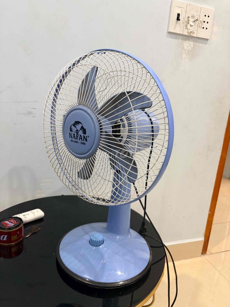 Quạt bàn NAFAN Xanh nhạt Gia đình. Mua bán Quạt tại Huyện Củ Chi Tp Hồ Chí Minh được đăng bởi Huỳnh Anh Kiệt hình 1