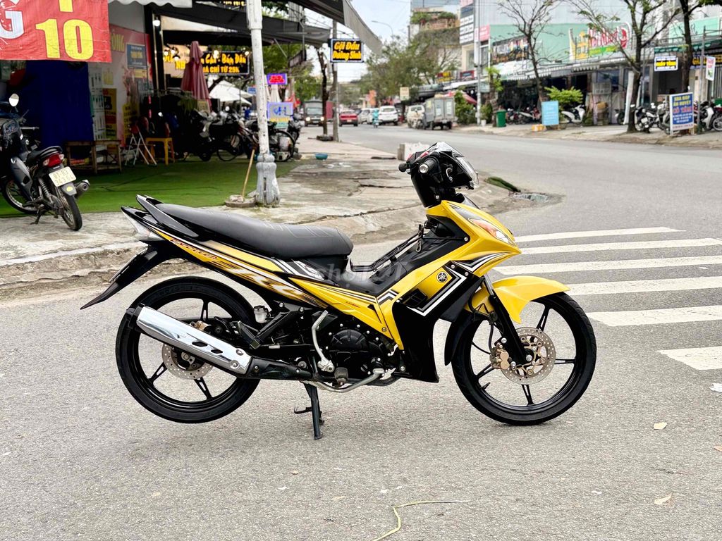 Yamaha Exciter 2014 Vàng đen. Mua bán Xe máy tại Quận Liên Chiểu Đà Nẵng được đăng bởi Xe máy cũ đức nguyễn hình 4
