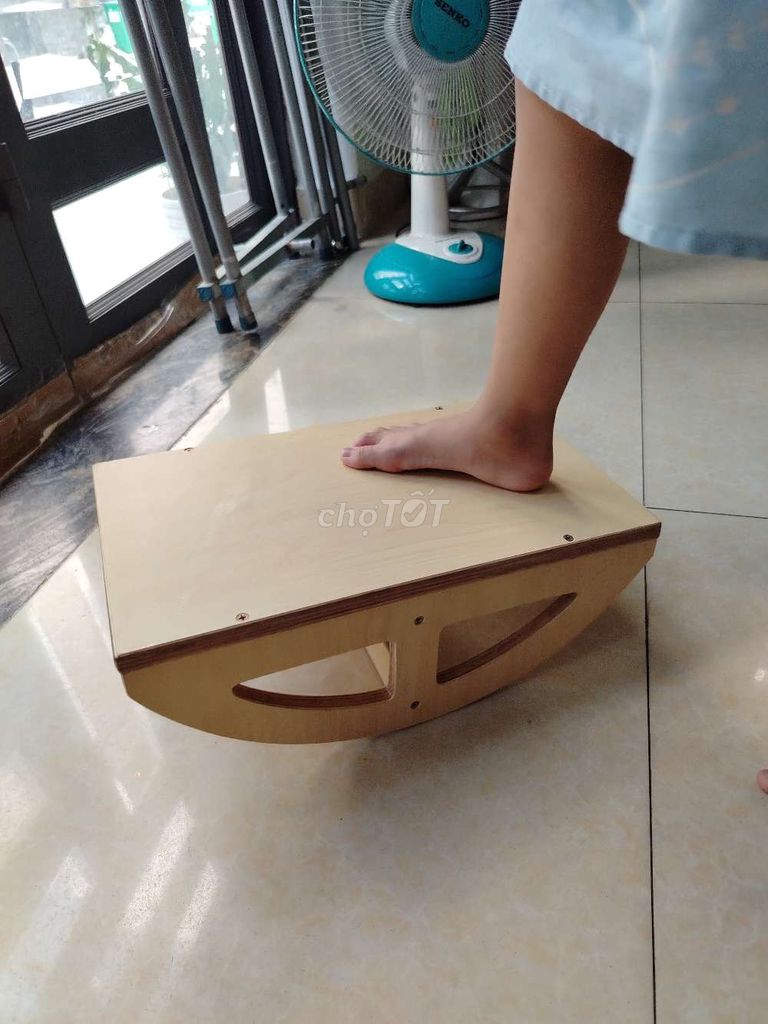 Ván thăng bằng Gỗ Mới 40x20x15 cm