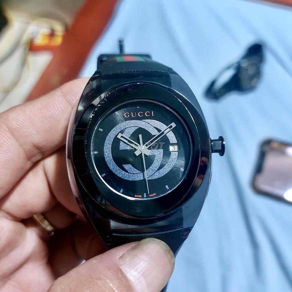 Đồng hồ Gucci Sync Thép Không Gỉ Dành Cho Nam Nữ. Mua bán Đồng hồ tại Quận Cầu Giấy Hà Nội được đăng bởi Bui Trung Anh hình 1