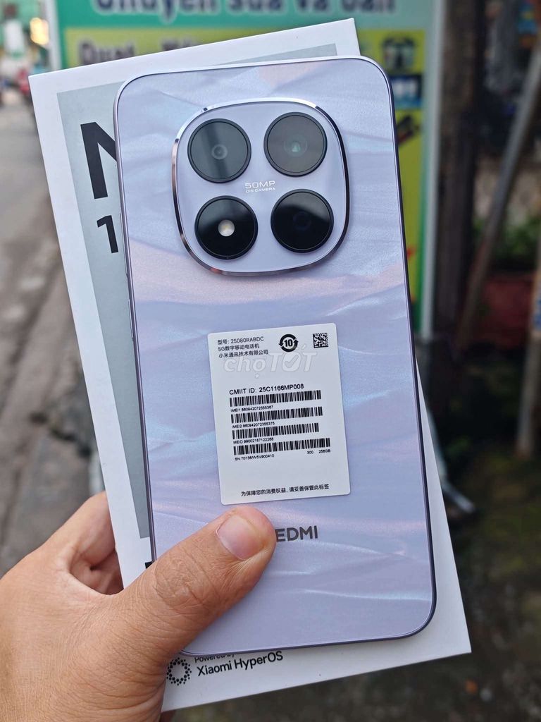 Xiaomi Redmi Note 15 Pro Tím 12/256 có ship. Mua bán Điện thoại tại Quận Bình Tân Tp Hồ Chí Minh được đăng bởi Anh Rin hình 1