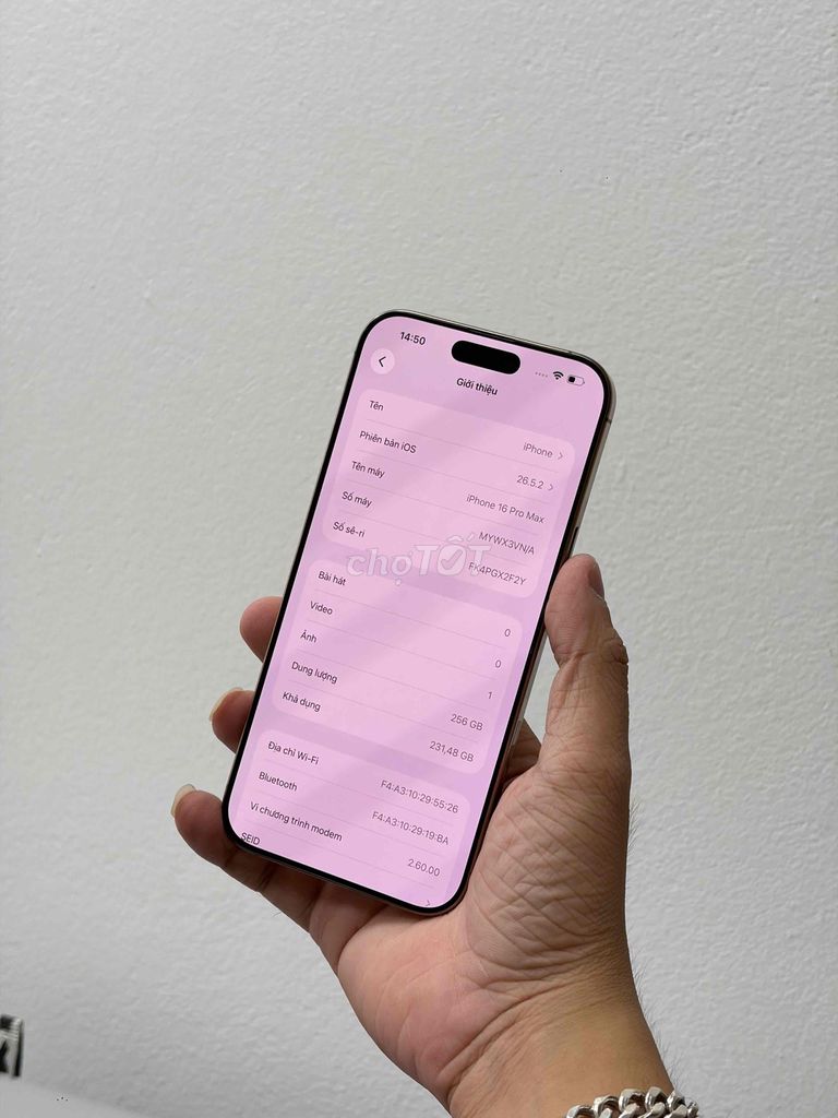 iPhone 16 Pro Max 256GB Vàng pin 90%. Mua bán Điện thoại tại Quận Lê Chân Hải Phòng được đăng bởi Ap Store 444 tô hiệu hình 1