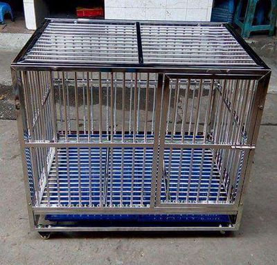CHUỒNG CHÓ INOX LẮP GHÉP 94.64.80. Mua bán Phụ kiện, Thức ăn, Dịch vụ tại Quận Đống Đa Hà Nội được đăng bởi Nguyễn văn Chung