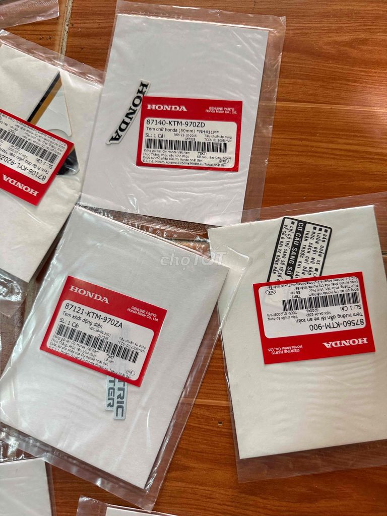 Tem Future neo GT 2009 đen bạc,vỏ Wave 125i 2011. Mua bán Phụ tùng xe tại Huyện Châu Phú An Giang được đăng bởi Made in Thailand  hình 5