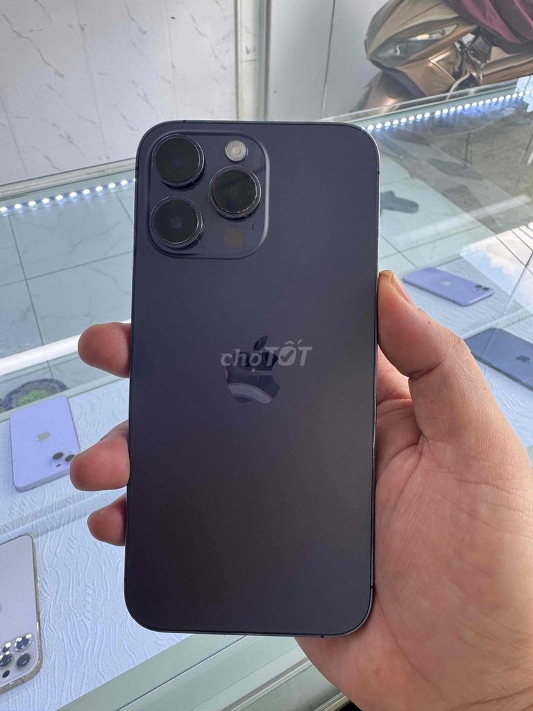 iPhone 14 Pro Max 256GB Tím pin zin. Mua bán Điện thoại tại Quận Bình Tân Tp Hồ Chí Minh được đăng bởi Thuận Phát Store hình 1