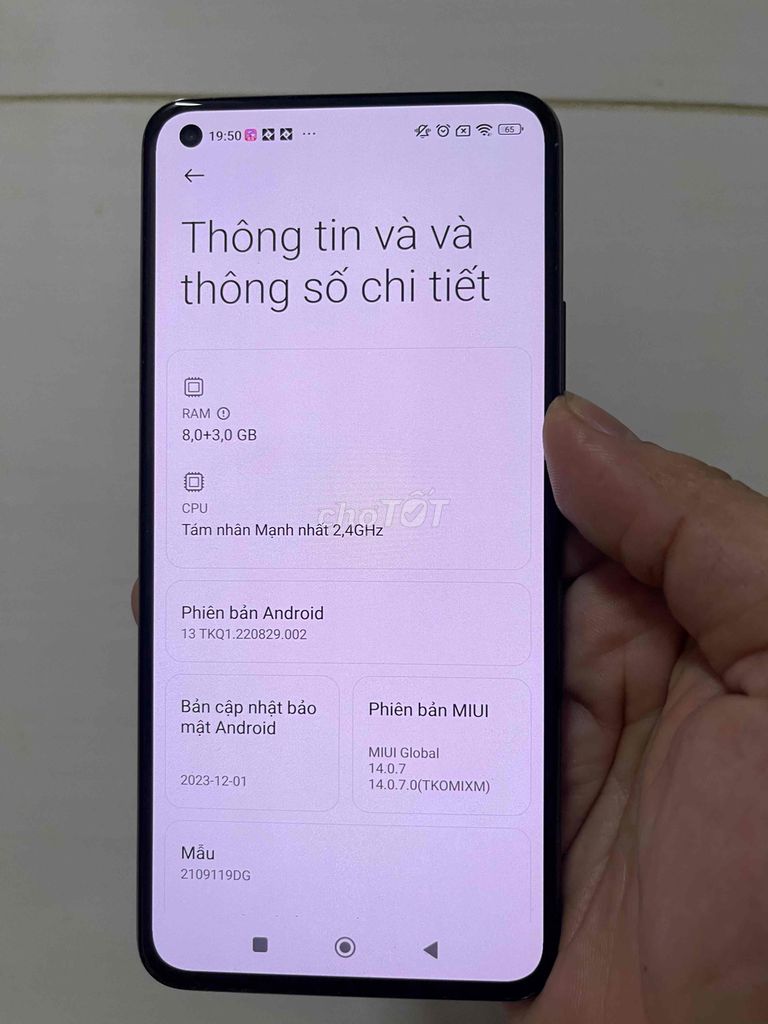 Mi 11 lite ne 5G 8/128 zin đẹp bán gl giao lưu