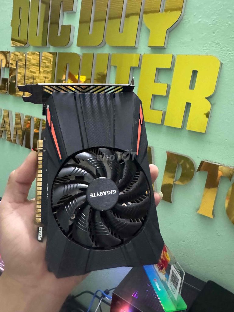 Card đồ họa Gigabyte GTX 1050ti 4GB Đã sử dụng. Mua bán Linh kiện (RAM, Card...) tại Thành phố Biên Hòa Đồng Nai được đăng bởi le long hình 1