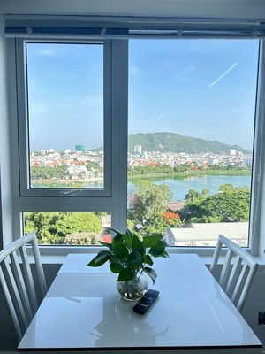 Cho thuê căn hộ GÓC 1 PN, chung cư OSC Land Vũng Tàu. Gía 5tr5/th.