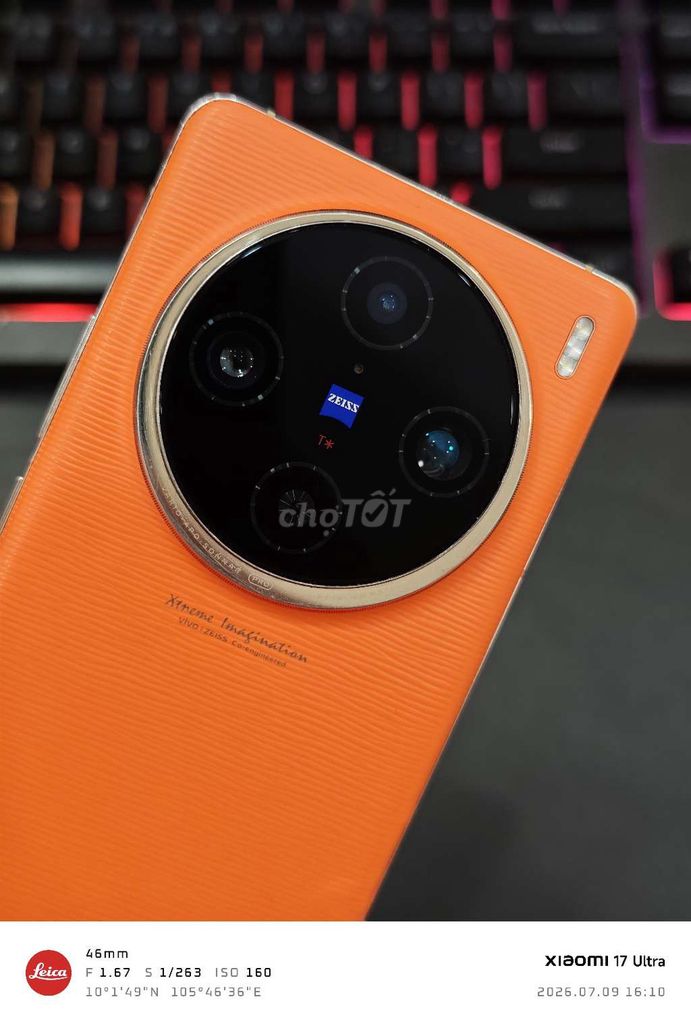 Vivo X100 Pro 12/256. Mua bán Điện thoại tại Quận Ninh Kiều Cần Thơ được đăng bởi Nguyễn Toàn hình 1