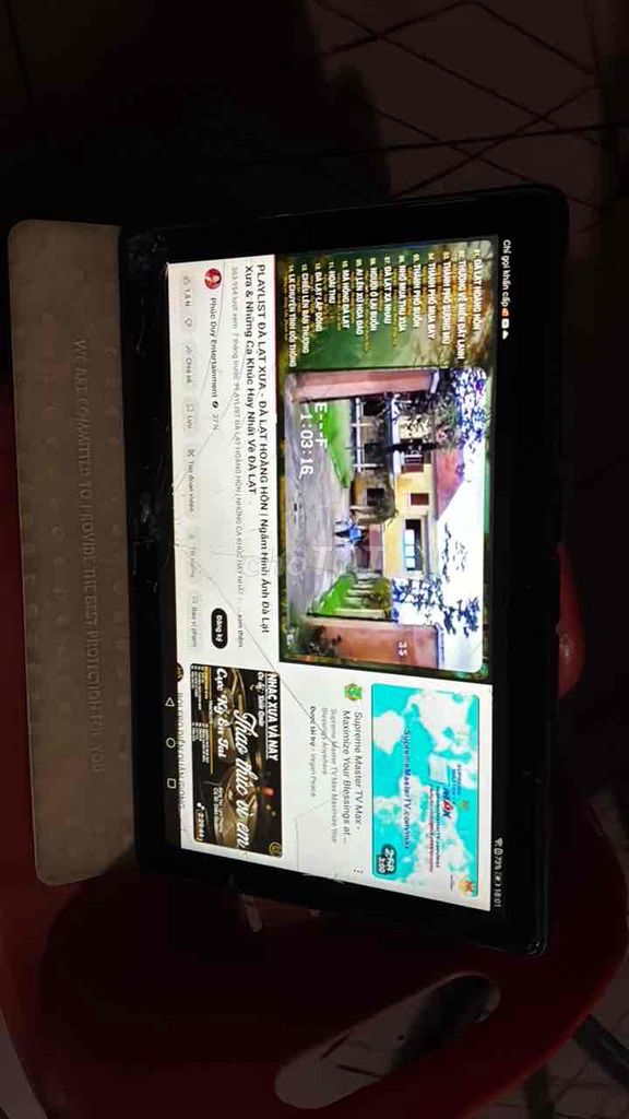 Huawei M5 Pro Vỡ mặt kính. Mua bán Máy tính bảng tại Quận Hoàn Kiếm Hà Nội được đăng bởi vương quí khanh hình 1