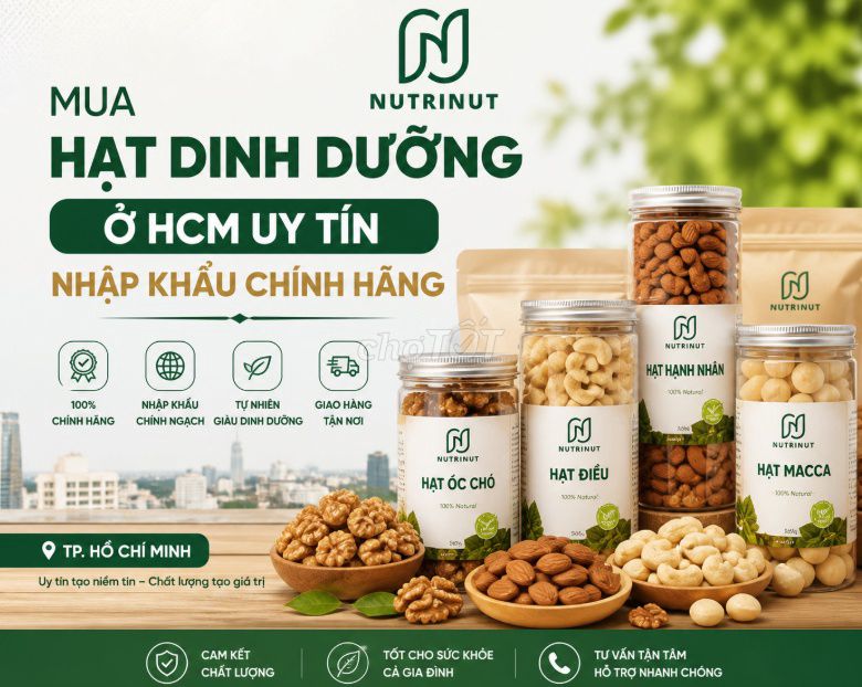 Hạt dinh dưỡng NutriNut. Mua bán Đồ ăn, thực phẩm và các loại khác tại Quận 3 Tp Hồ Chí Minh được đăng bởi Ho Hoang Anh Thuan (FPL TN) hình 1