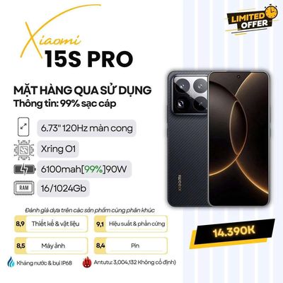 Xiaomi 15s Pro 16+1024Gb Kèm Sạc. Mua bán Điện thoại tại Quận Ninh Kiều Cần Thơ được đăng bởi Zelda Phone