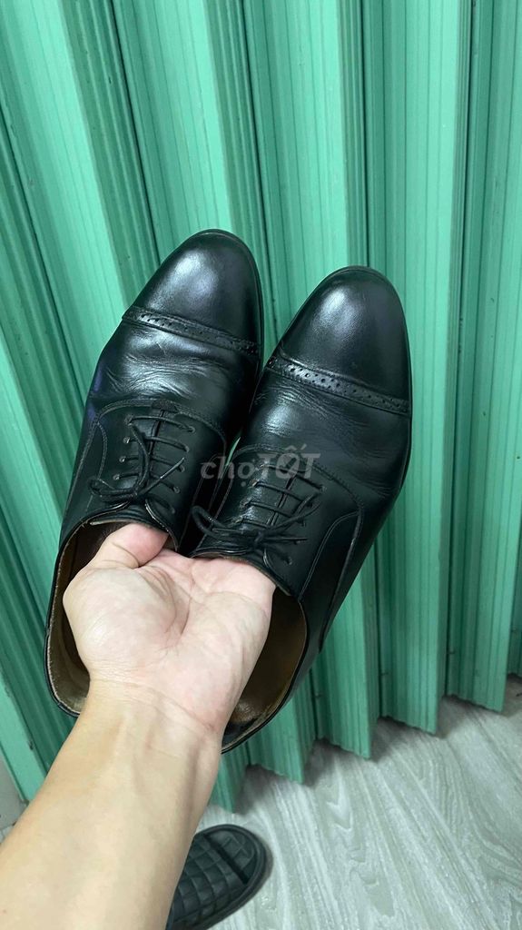 Giày tây Nam Da thật Đen. Mua bán Giày dép tại Quận Cái Răng Cần Thơ được đăng bởi Xe ô tô lướt hình 1